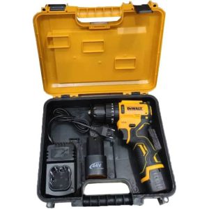 دریل شارژی چکشی لوازم دار۲۴ ولت براشلس 2 باطری دیوالت مدل DCD710DK3